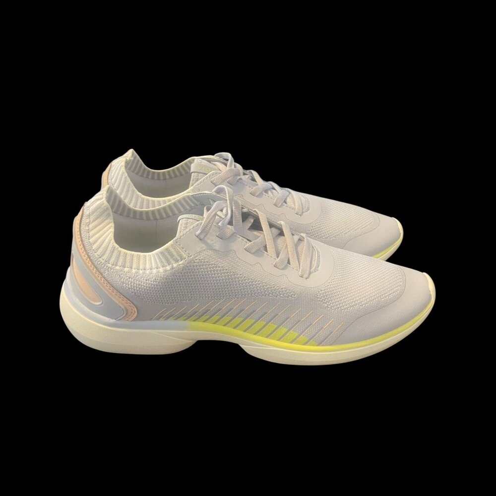 Vionic Women's Light Gray and Pale Pink Sneakers - Picture 10 of 14